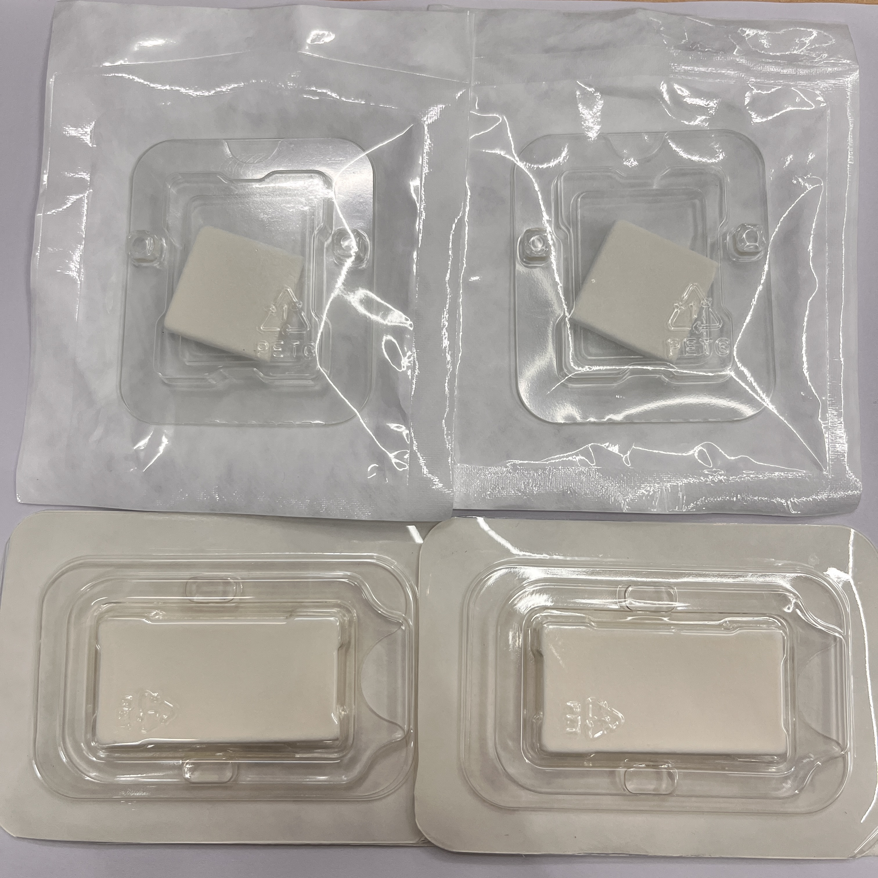 4x4 Medical Silicone Foam Collagen Wound Dressing